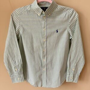 Boy’s Polo by Ralph Lauren Gingham Button Down Shirt